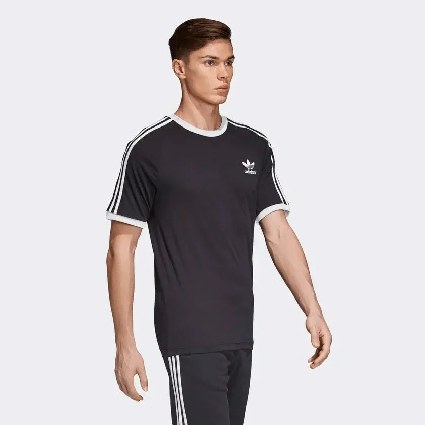 Áo Adidas 3 Stripes Tee Black CW1202 - Ảnh 3