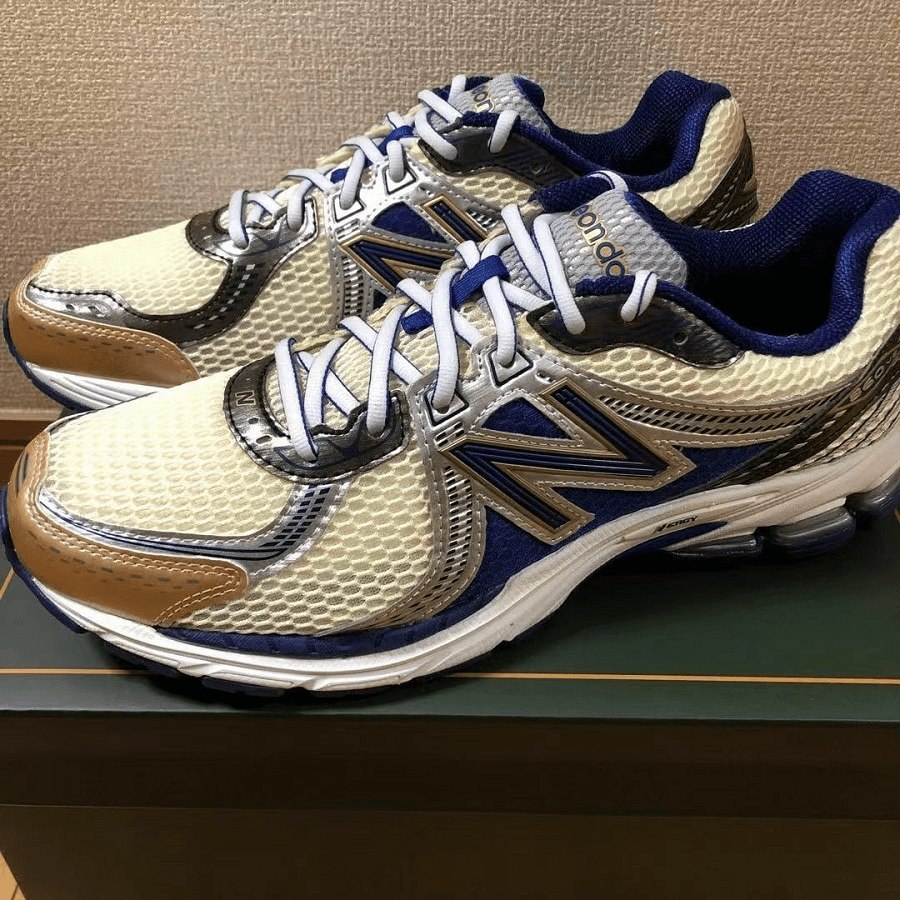 Giày New Balance 860v2 Aime Leon Dore 'Blue' ML860AM2 - Ảnh 3