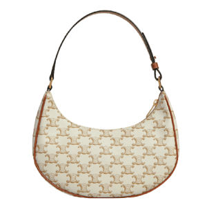 Túi Celine Ava Bag In Triomphe Canvas And Calfskin 'White' 193952BZJ-01BC