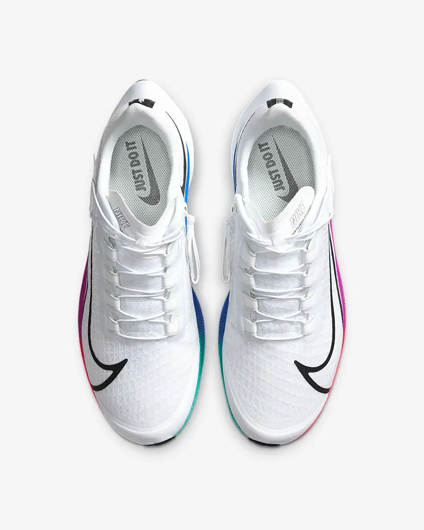 Giày Nike Air Zoom Pegasus 37 FlyEase 'White Multi-Color' CK8474-100 - Ảnh 3