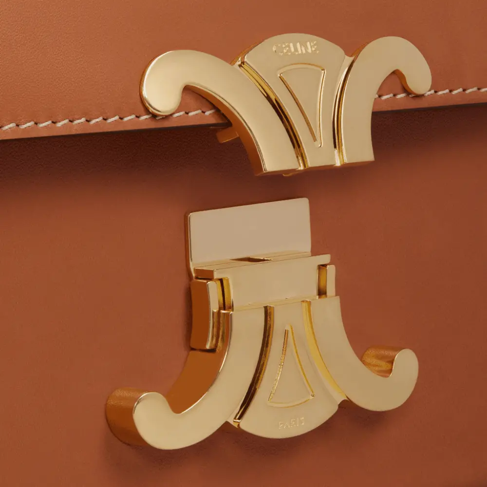 Alternative view of Túi Celine Triomphe Shoulder Bag In Natraul Calfskin 194143BFN-04LU
