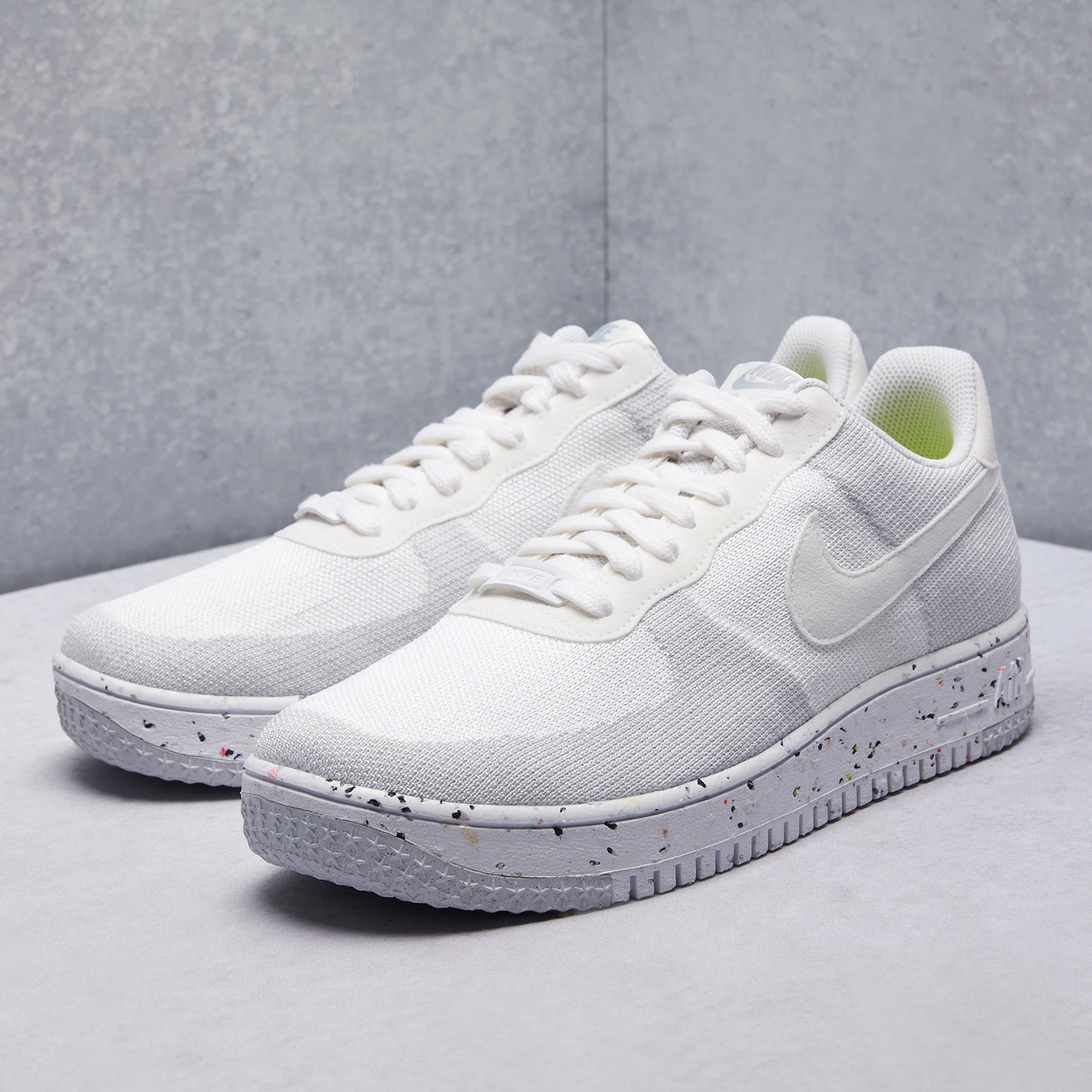 Giày Nike Air Force 1 Crater Flyknit 'White Wolf Grey' DC4831-100 - Ảnh 6