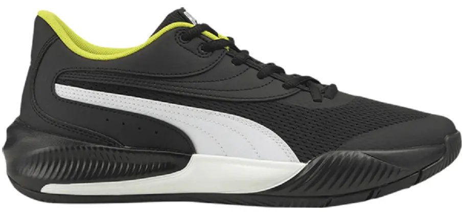 Giày Puma Triple Basketball 'Black White' 195217-08