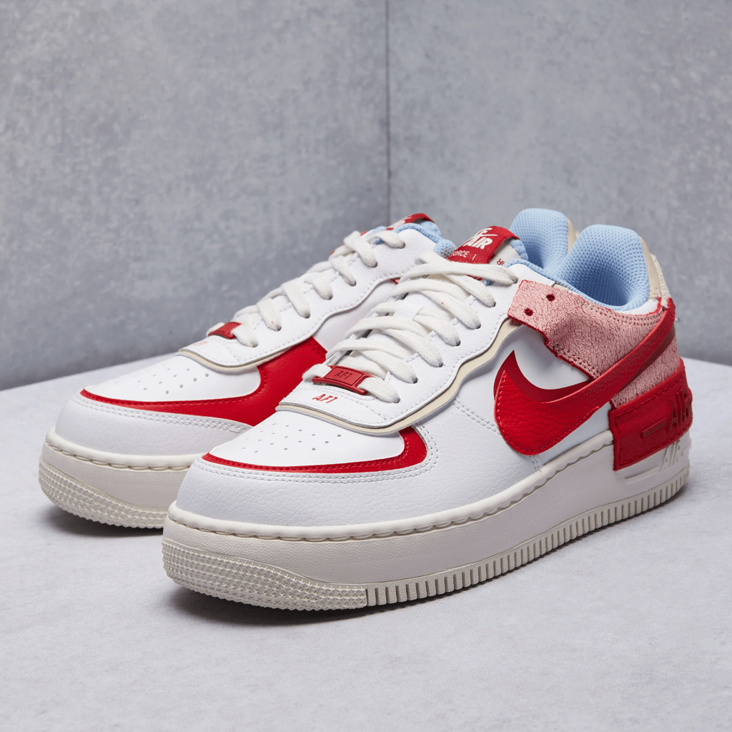 Giày Nike Women's Air Force 1 Shadow Summit White CI0919-108 - Ảnh 3