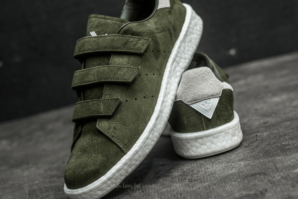 Giày Adidas White Mountaineering x Stan Smith CF 'Night Cargo' CG3652 - Ảnh 2