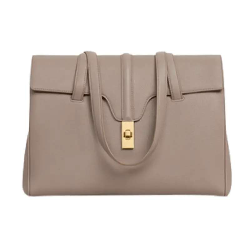 Túi Celine Medium Soft 16 Bag In Supple Grained Calfskin 'Beige' 195543CR8-10BL