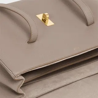 Túi Celine Medium Soft 16 Bag In Supple Grained Calfskin 'Beige' 195543CR8-10BL - Ảnh 4
