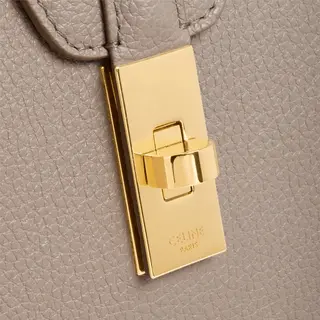 Túi Celine Medium Soft 16 Bag In Supple Grained Calfskin 'Beige' 195543CR8-10BL - Ảnh 3