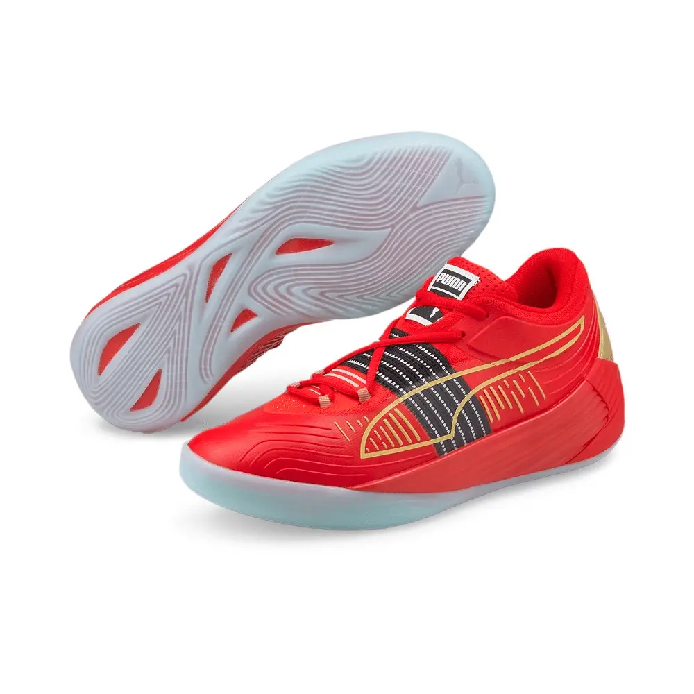 Alternative view of Giày Puma Fusion Nitro 'High Risk Red Team Gold' 195587-04
