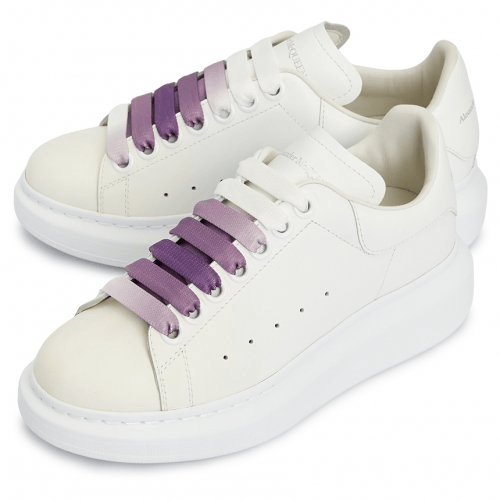 Giày Alexander McQueen Wmns Oversized Sneaker 'White Violet' 650791-WHZ4N-9104 - Ảnh 2