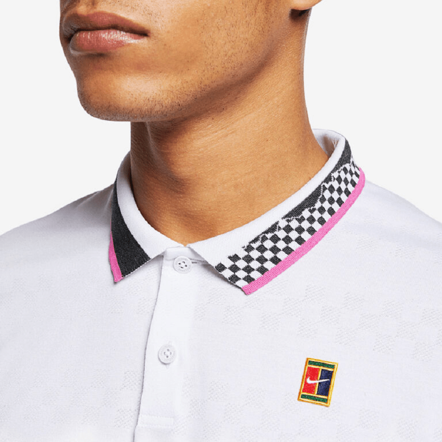 Áo Nike Court Advantage Performance Tennis Polo AJ8072-101 - Ảnh 4