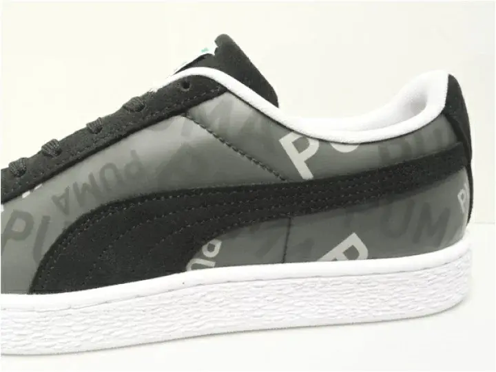 Alternative view of Giày Puma Suede Double Layer 'Black' 384896-01