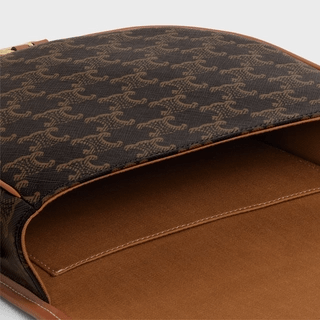 Túi Celine Large Strap Folco Canvas 'Black' 196932BZJ-04LU - Ảnh 3