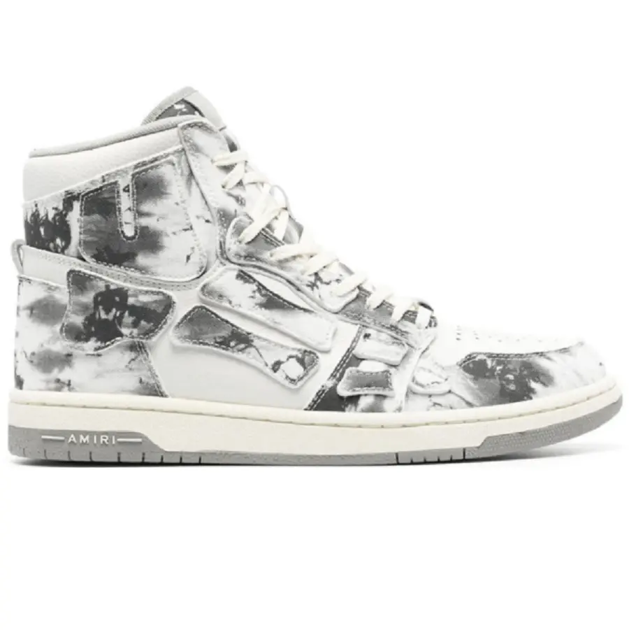 Giày Amiri Skel Top Hi ‘Gray’ SS23MFS002-030
