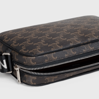 Túi Celine Medium Messenger Bag In Triomphe Canvas 197202DND-38SI - Ảnh 3