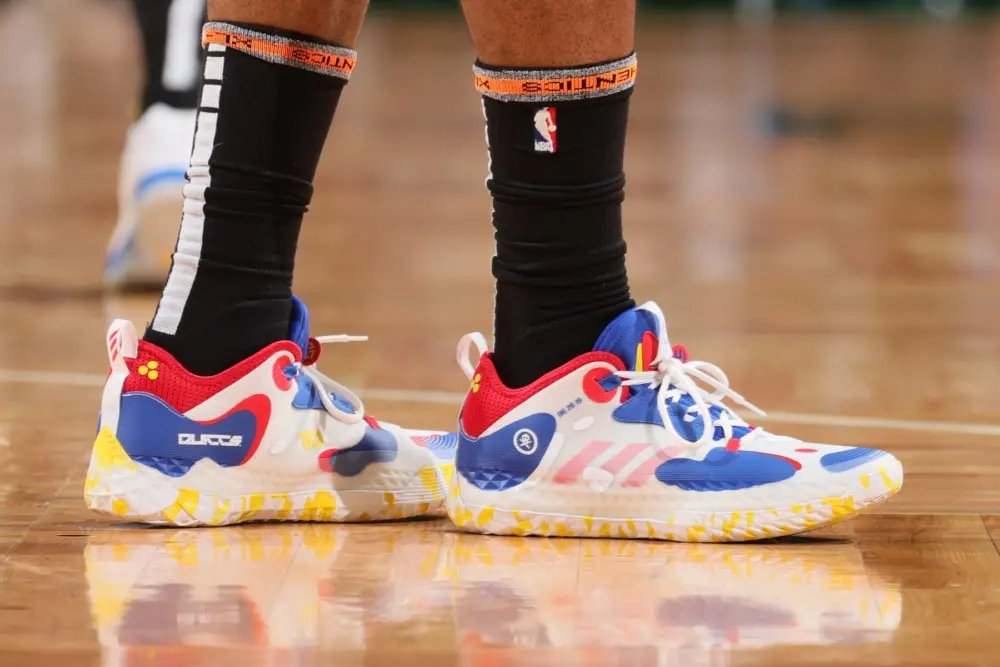 Alternative view of Giày Adidas Harden Vol. 5 Futurenatural 'Blue' GY7489