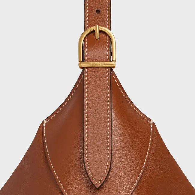 Alternative view of Túi Celine Medium Romy In Supple Calfskin Tan 197443DPJ-04LU