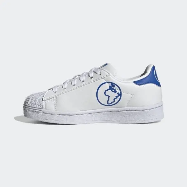 Giày Adidas Superstar 'White Blue' FW0820 - Ảnh 3