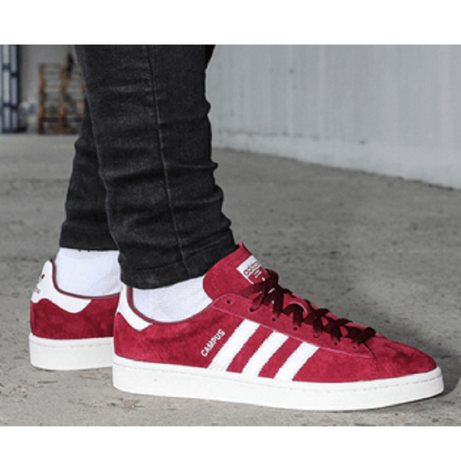 Giày Adidas Campus 'Collegiate Burgundy' BZ0087 - Ảnh 2