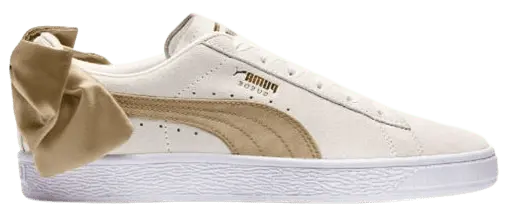Giày Puma Women's Suede Bow Varsity 'Marshmallow Metallic Gold' 367732-03