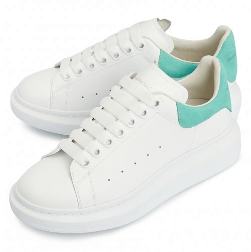 Giày Alexander McQueen Oversized Sneaker 'White Teal' 553680-WHGP7-9344 - Ảnh 3