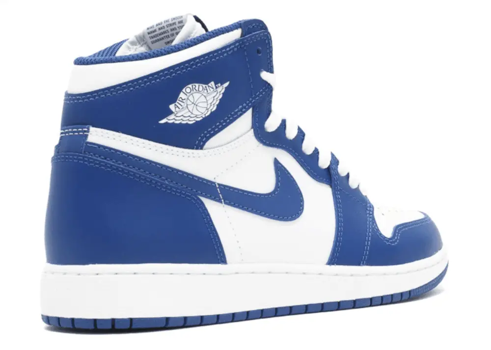 Giày Nike Air Jordan 1 High OG BG 'Storm Blue' 575441-127 - Ảnh 4