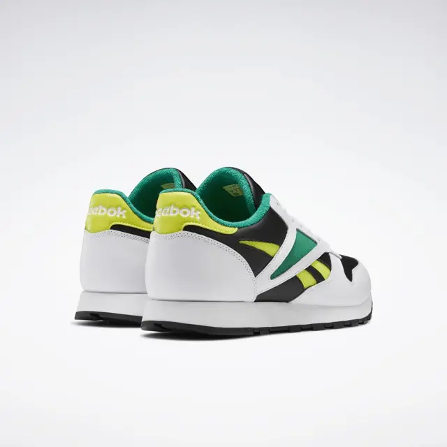 Giày Reebok Classic Leather Mark 'Black Hero Yellow' EF7848 - Ảnh 3
