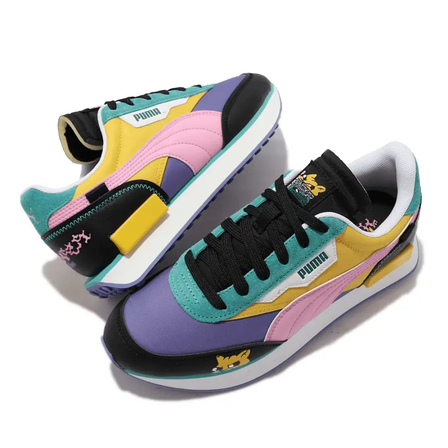 Giày Puma Future Rider x Aka Boku Multicolor 380169-01 - Ảnh 3