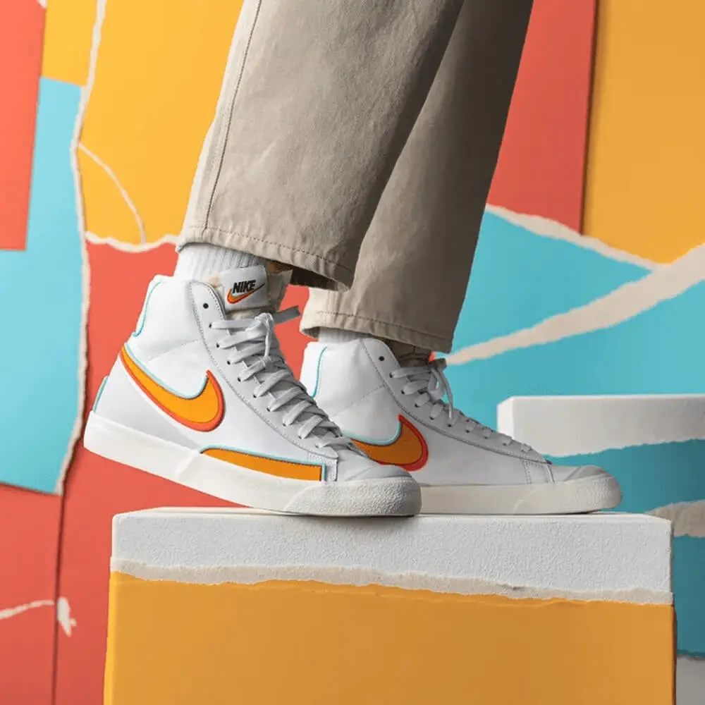 Giày Nike Wmns Blazer Mid '77 'Inifinite Kumquat' DC1746-100 - Ảnh 3