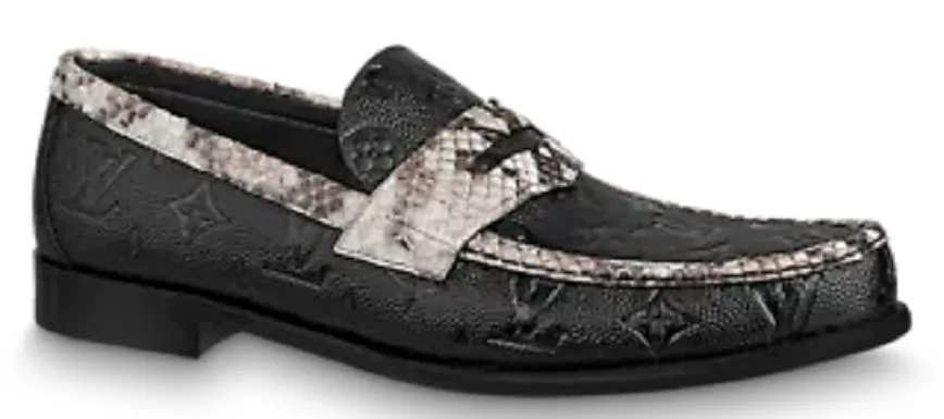 Giày Louis Vuitton Lvxnba Lv Loafers Black 1A90AN