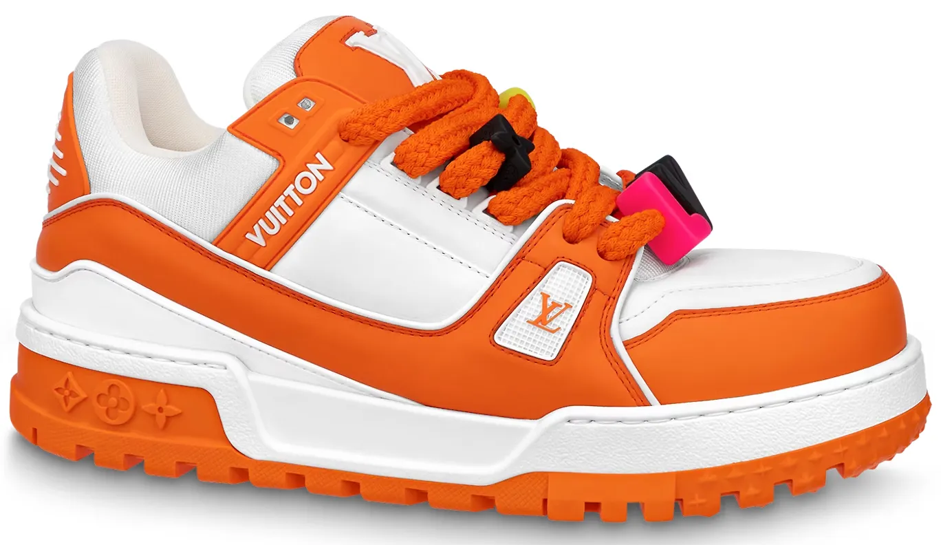 Giày Louis Vuitton Maxi Trainers 'Orange' 1AB8SX