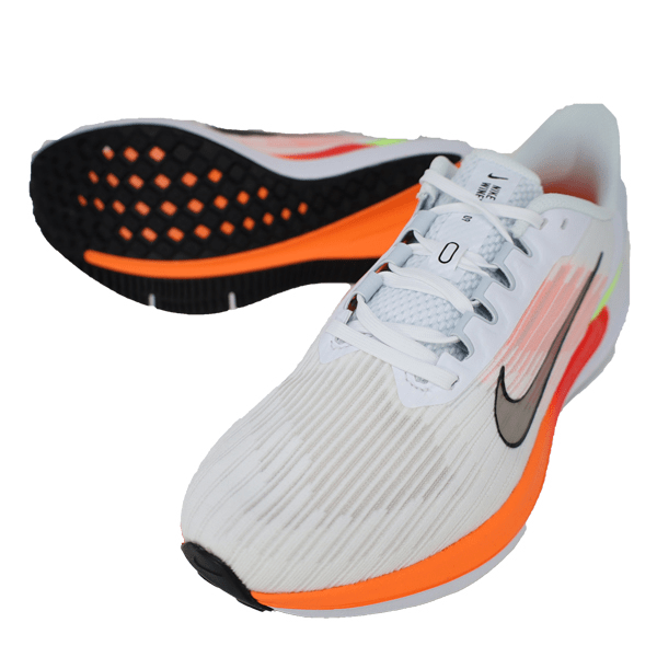 Giày Nike Air Winflo 9 'White Black Total Orange' DD6203-100 - Ảnh 8