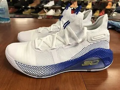Alternative view of Giày Under Armour Curry 6 'Dub Nation' GS 3020415-103