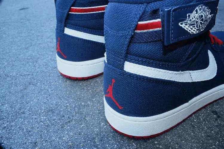 Giày Nike Air Jordan 1 High Strap 'Olympic' 342132-461 - Ảnh 5