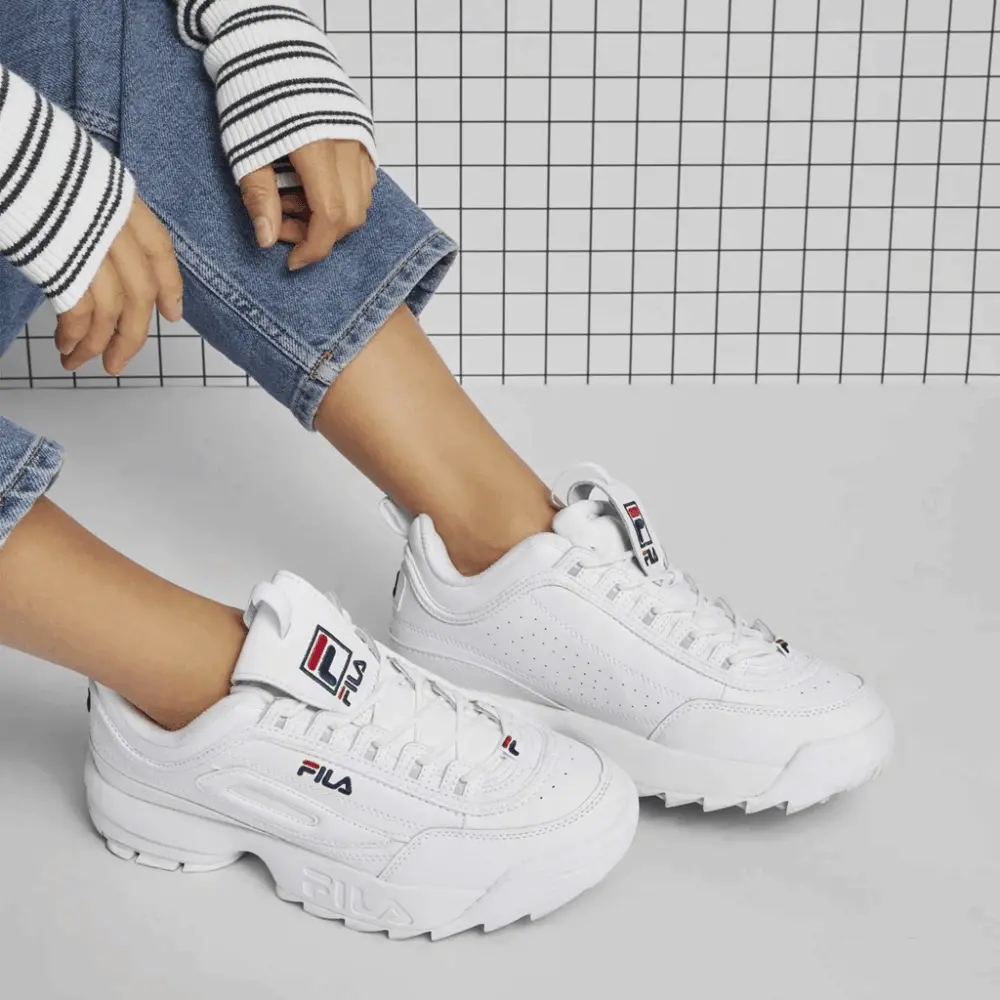 Giày Fila Disruptor 2 Premium 'White' 5FM00002-125 - Ảnh 5