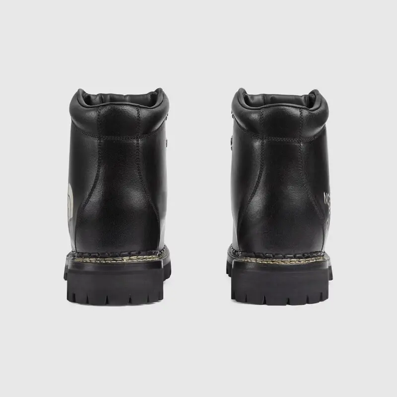 Giày Gucci The North Face x Gucci Ankle Boot Black 655401-17U10-1000 - Ảnh 4