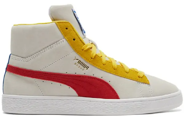 Giày Puma Suede Mid XXI ''Beige, Red and Yellow' 380205-09