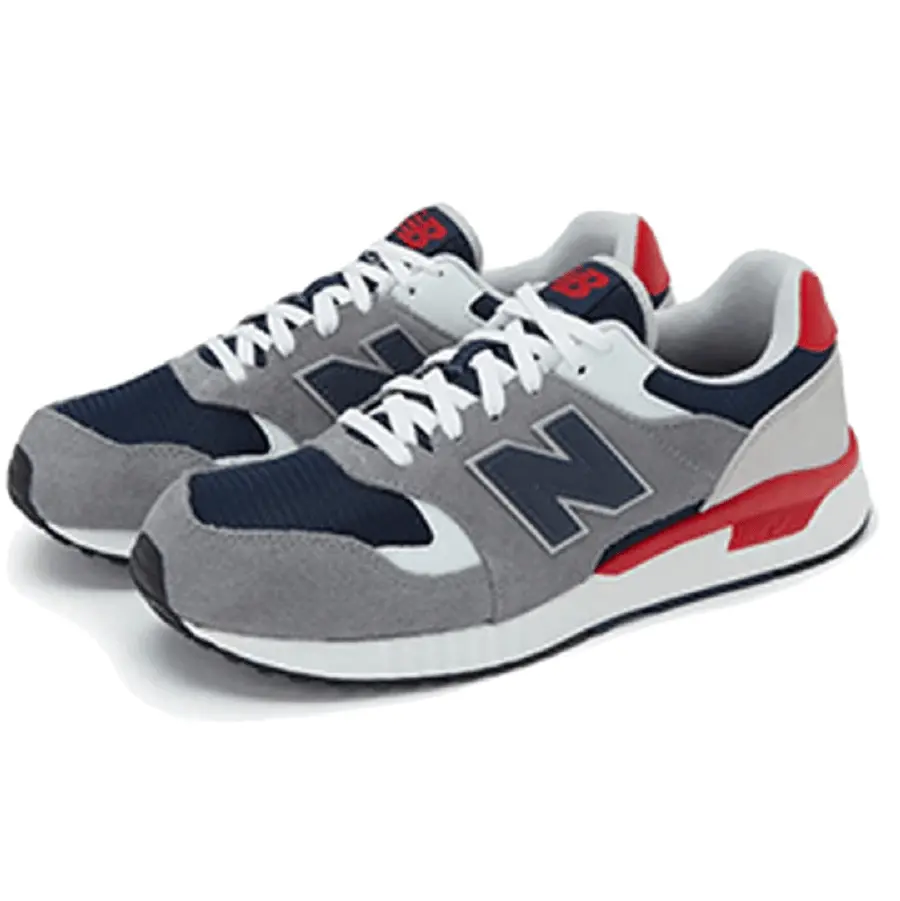 Giày New Balance 570 'Grey Blue Red' ML570ATY - Ảnh 4