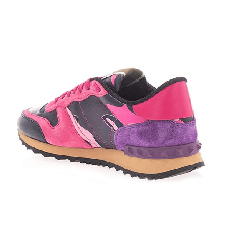 Giày Valentino Garavani Trainers Camouflage Sneakers TW2S0291TCC44N - Ảnh 4