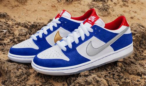 Giày Nike SB Dunk Low Pro 'Ishod Wair QS' 839685-416 - Ảnh 2