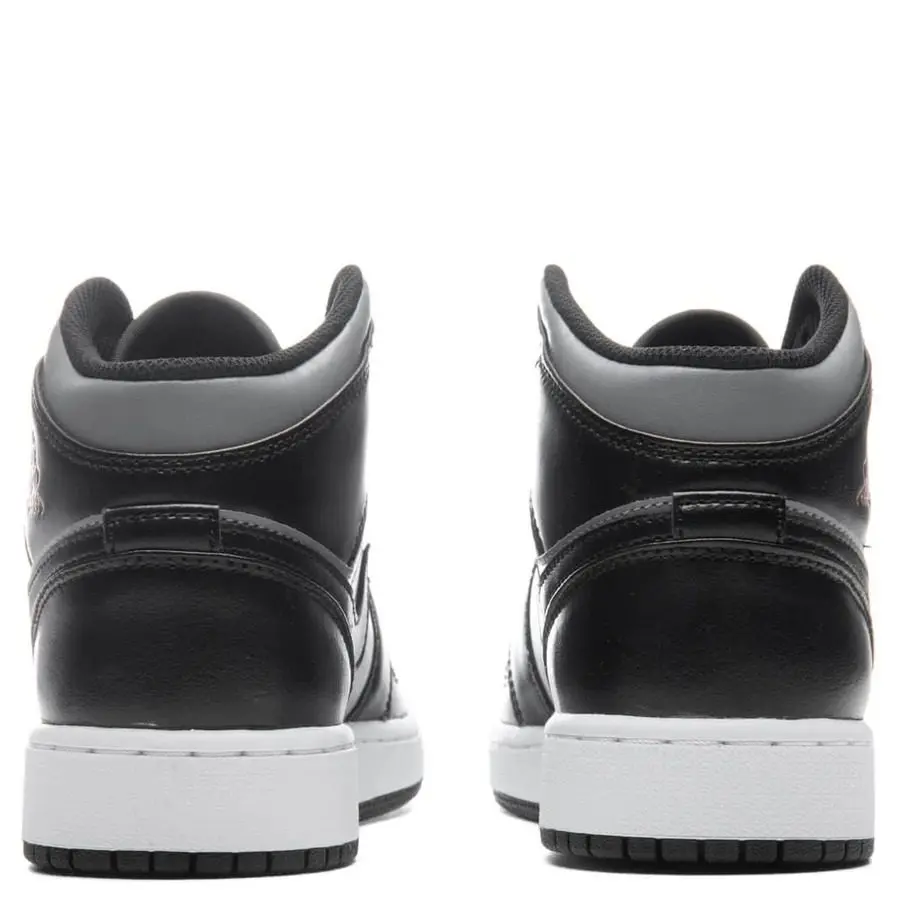Giày Nike Air Jordan 1 Mid GS 'Shadow' 554725-096 - Ảnh 5