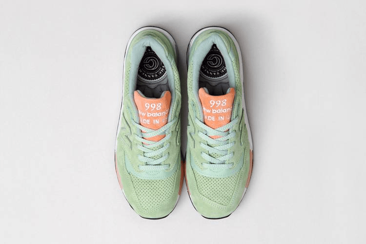 Giày New Balance Concepts x 998 Made In USA 'Mint' M998TNY - Ảnh 2