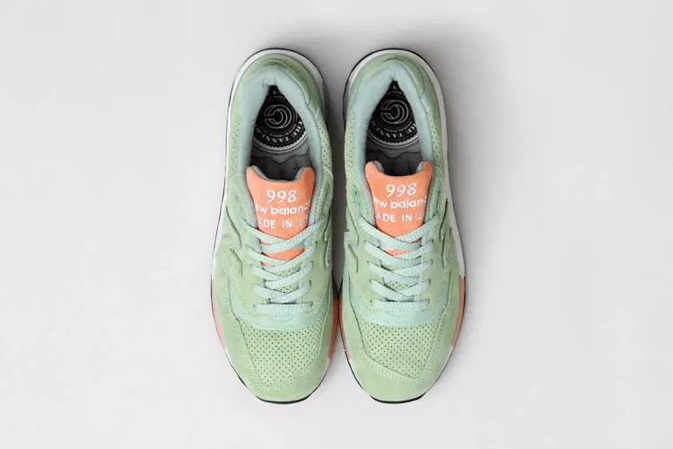 Alternative view of Giày New Balance Concepts x 998 Made In USA 'Mint' M998TNY