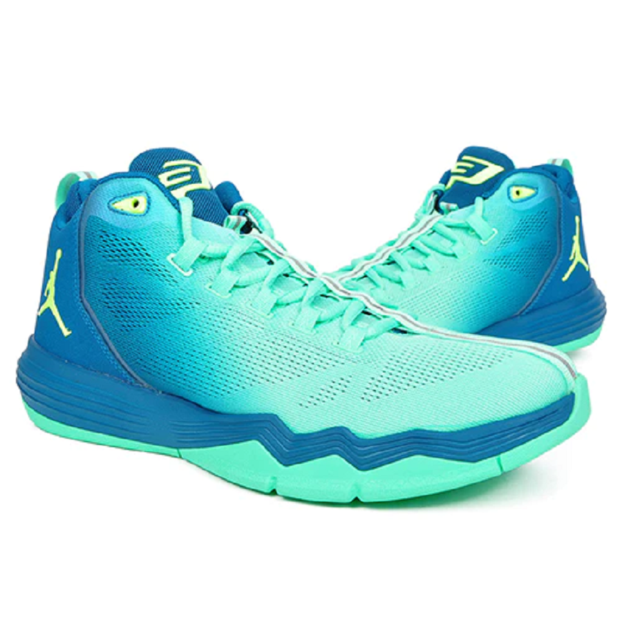 Giày Nike Jordan CP3.IX Low Top Basketball 'Blue Green' 845340-300 - Ảnh 4