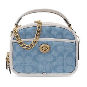 Túi Coach Lunchbox Top Handle In Signature Chambray With C4688 B4SUX