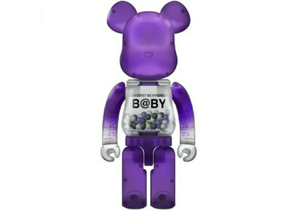 Mô Hình Bearbrick Macau 2020 WF Fashion My First B@by Purple