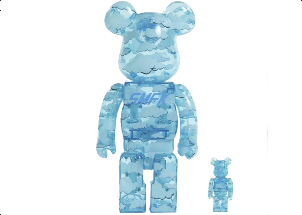 Mô Hình Bearbrick x SMFK X Peter Paquin 100% + 400%