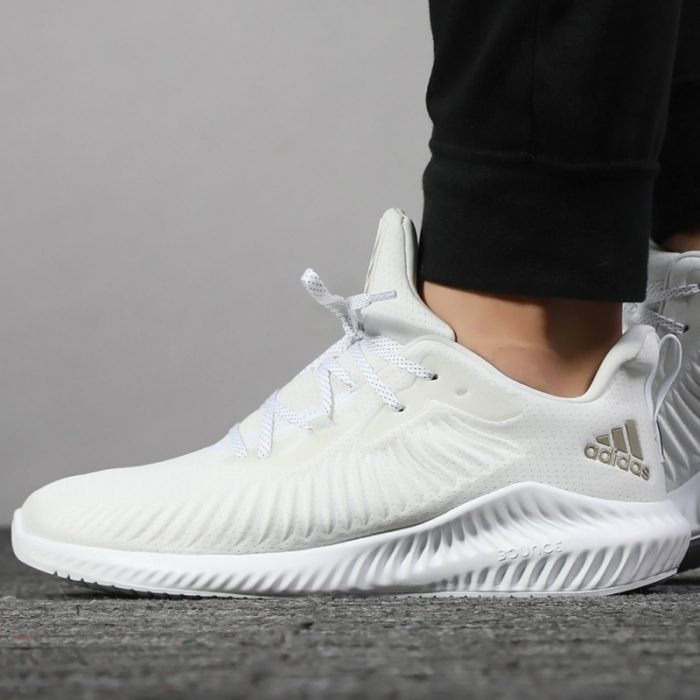 Giày Adidas Alphabounce+ Run EM 'Crystal White' G54126 - Ảnh 2
