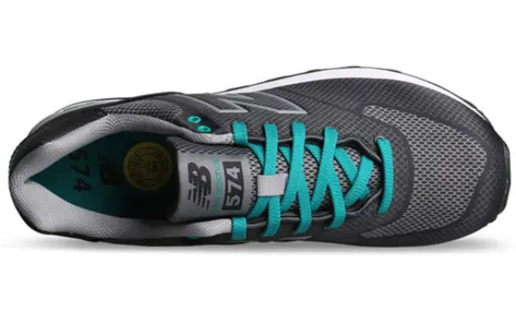 Giày New Balance 574 Woven Low Cut Unisex ‘Black’ ML574ALD - Ảnh 5