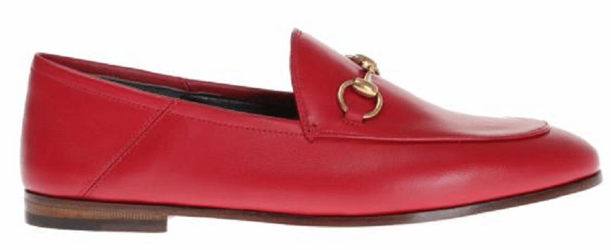 Giày Gucci Leather Horsebit Loafer Red 414998-DLC00-6433